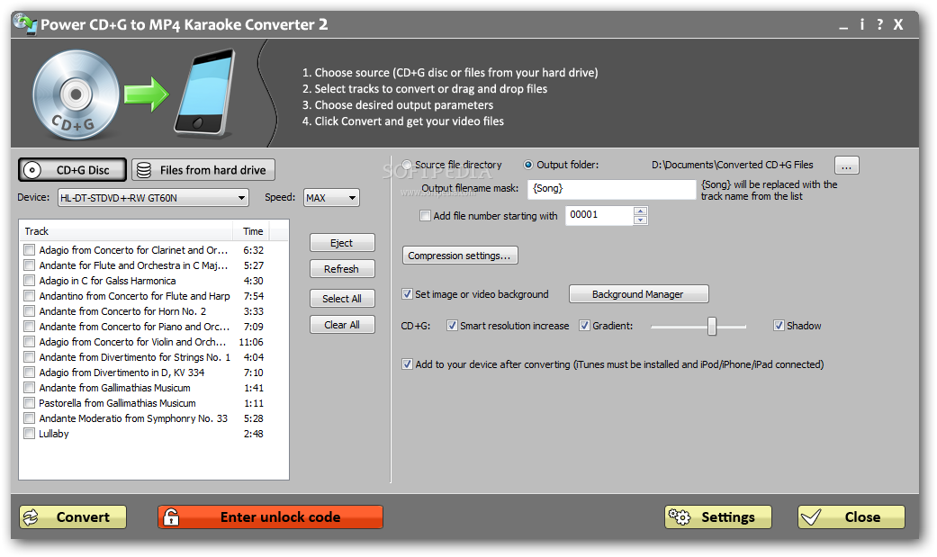 cdg converter freeware