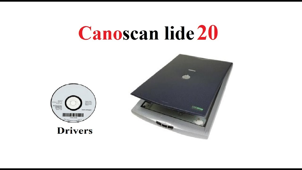 canoscan lide 20 software